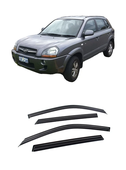 Hyundai Tucson 2005-2010 Arası Cam Rüzgarlık OEM (Made in Korea) ürün görseli 1
