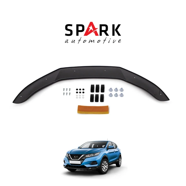 Nissan Qashqai 2017-2021 Yıl Aralığı Uyumlu Kaput Rüzgarlığı 3mm ürün görseli 1
