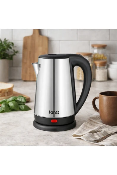 TANQ ELEKTRİKLİ ÇELİK KETTLE 1,8L ürün görseli 1