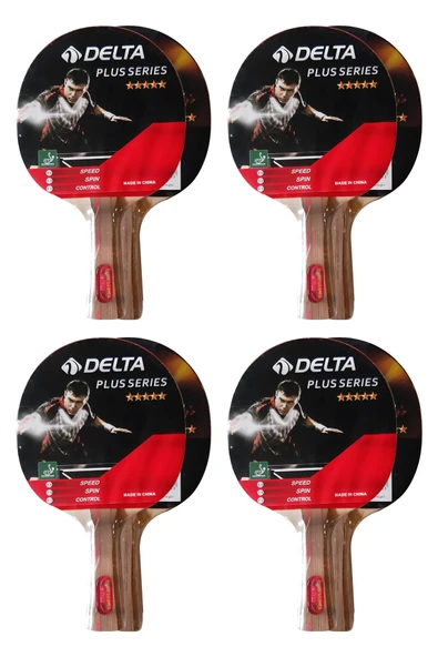 Delta 4 Adet ITTF Onaylı Masa Tenisi Raketi ürün görseli 1