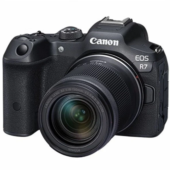Canon EOS R7 + 18-150mm Lens Aynasız Fotoğraf Makinesi (İthalatçı Firma Garantili) ürün görseli 1