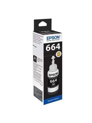 EPSON 664 BK SİYAH ORJİNAL MÜREKKEP 70ML-ŞİŞE ürün görseli 1