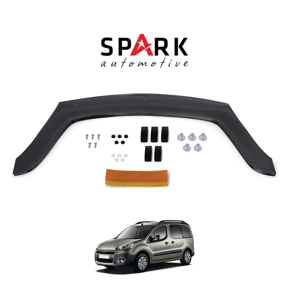 Peugeot Partner Tepee 2009-2015 Yıl Aralığı Uyumlu Ön Kaput Rüzgarlık 3mm ürün görseli 1