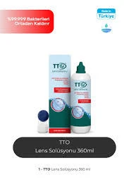 TTO LENS SOLÜSYON 60ML-360ML (LENS KABI HEDİYE) ürün görseli 1