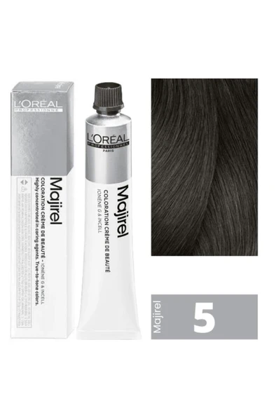 Loreal Professional Majirel 5 Açık Kahverengi 60 ml Saç Boyası ürün görseli 1