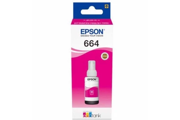 EPSON 664 M KIRMIZI  ORJİNAL MÜREKKEP 70ML-ŞİŞE ürün görseli 1