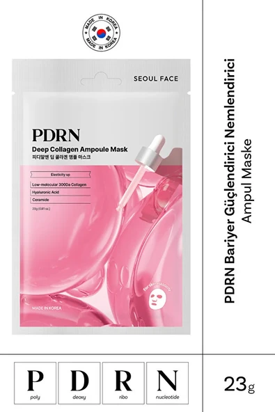 Dermal Seoulface Somon DNA PDRN Bariyer Güçlendirici Nemlendirici Ampul Maske Kore Maskesi 23 gr. 2 Adet ürün görseli 1