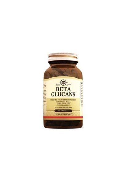 Solgar Beta 1,3 Glucans 60 Kapsül ürün görseli 1
