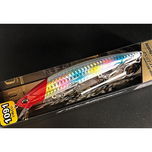 Duo Tide Minnow Sprat 120SF 12cm 19gr Slow Floating Maket Balık  FU-43 RH Holo Rainbow ürün görseli 1