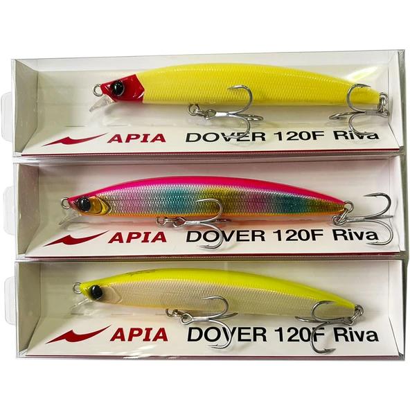 Apia Dover 120F Riva 12cm 19gr Maket Balık Seti 1 ürün görseli 1