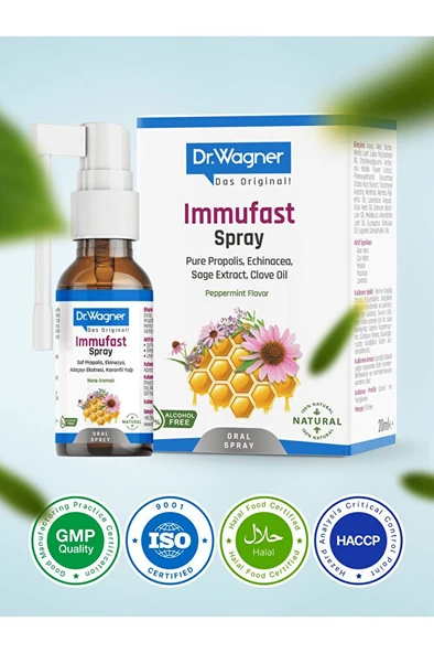 Dr. Wagner - Immufast Spray - 20ml - Resim 2