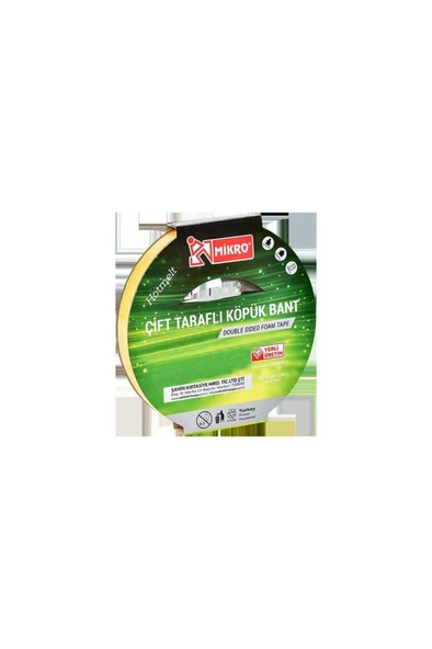 Mikro 15Mm*5Mt Çift Taraflı Köpük Bant Bnt201 ürün görseli 1