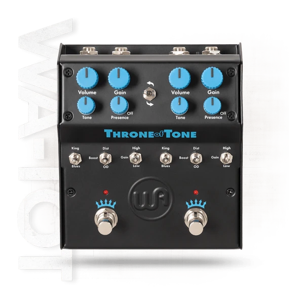 Warm Audio Throne of Tone Çift Taraflı, İngiliz Amfi Esintili Overdrive Pedalı2 ürün görseli 1