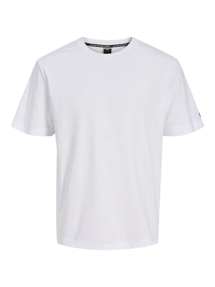 JACK JONES Erkek Rahat Kesim Basic Tişört 12289962 - Resim 5
