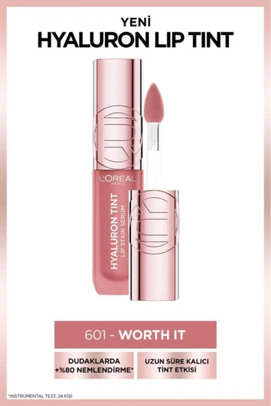 Hyaluron Lip Tint Dudak Parlatıcı - 601 Worth It ürün görseli 1