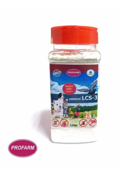 Profarm LCS-3 Doğal Bit, Pire, Kene ve Haşere Temizleme Tozu 120gr. ürün görseli 1