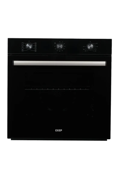 EXEP EF-240 SİYAH ANKASTRE FIRIN(71 LİTRE-TURBO FAN-6 PROGRAMLI-ÜCRETSİZ KURULUM) ürün görseli 1