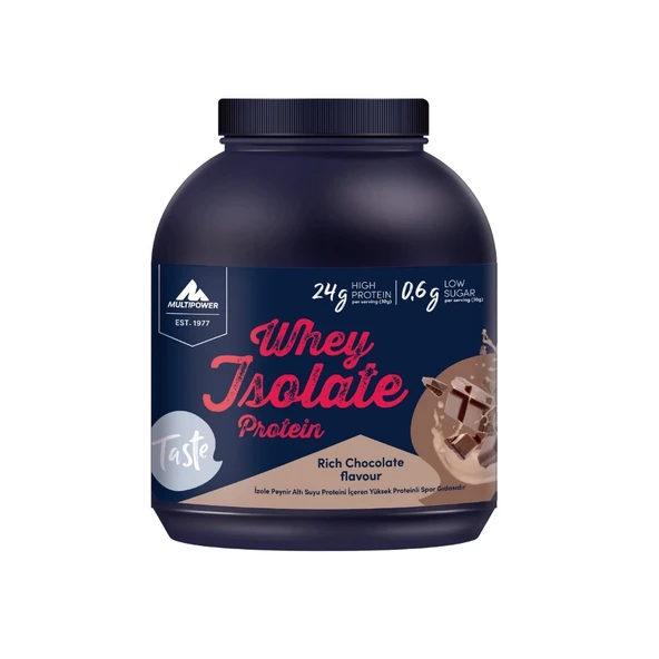 Whey Isolate Protein 2000 gr Çikolata Aromalı ürün görseli 1