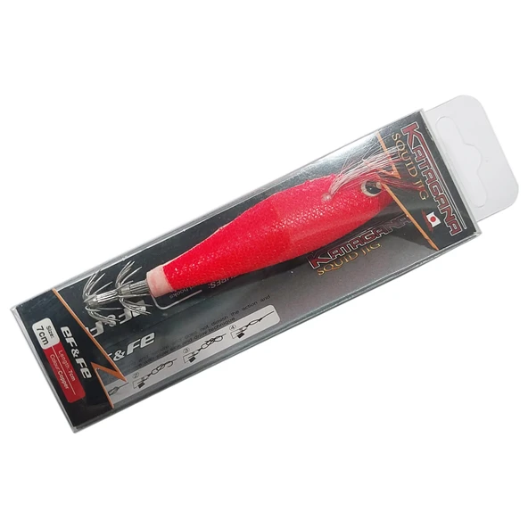 Effe Katagana Squid Jig 7cm 10gr Kurşunsuz Kalamar Zokası  HG3017 ürün görseli 1
