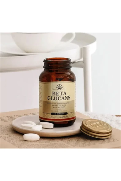 Solgar Beta 1,3 Glucans 60 Tabs - Resim 3
