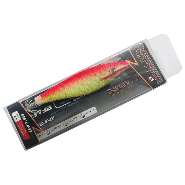 Effe Katagana Squid Jig 7cm 10gr Kurşunsuz Kalamar Zokası  HG3015 ürün görseli 1