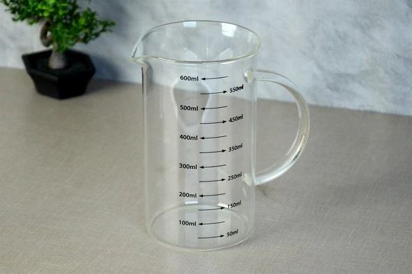 Paçi Borosilikat Ölçü Kabı 600ML ürün görseli 1