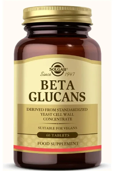 Solgar Beta 1,3 Glucans 60 Tabs ürün görseli 1