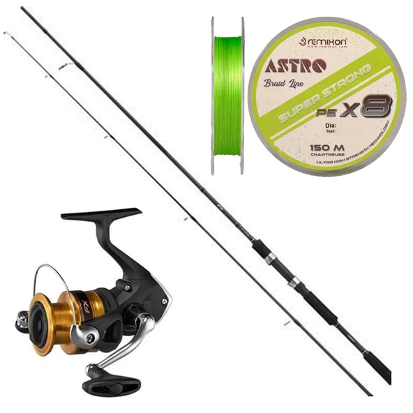 Shimano FX Serisi Başlangıç Spin Set 1 ürün görseli 1