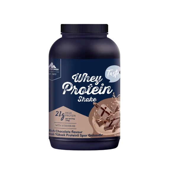 Whey Protein Shake 900gr Çikolata ürün görseli 1