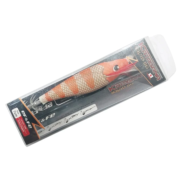 Effe Katagana Squid Jig 7cm 10gr Kurşunsuz Kalamar Zokası  HG3018 ürün görseli 1