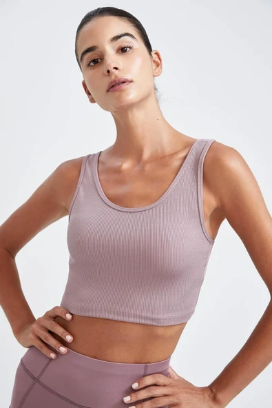Defacto Fit Slim Fit Bisiklet Yaka Atlet Z2796AZ22AU ürün görseli 1