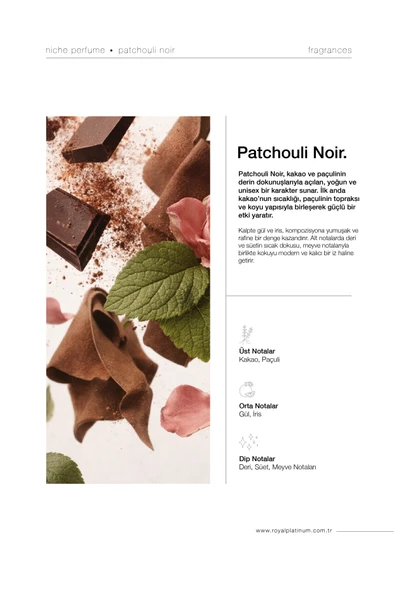 PATCHOULI NOIR 100 ML NICHE PARFÜM - Resim 2