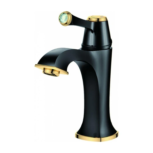 Creavit EG1500-S Elegant Lavabo Bataryası - Siyah Altın ürün görseli 1