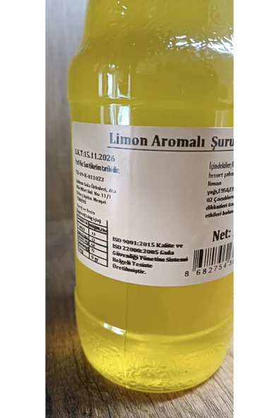 Bahar Limon Aromalı Şurup - Resim 3