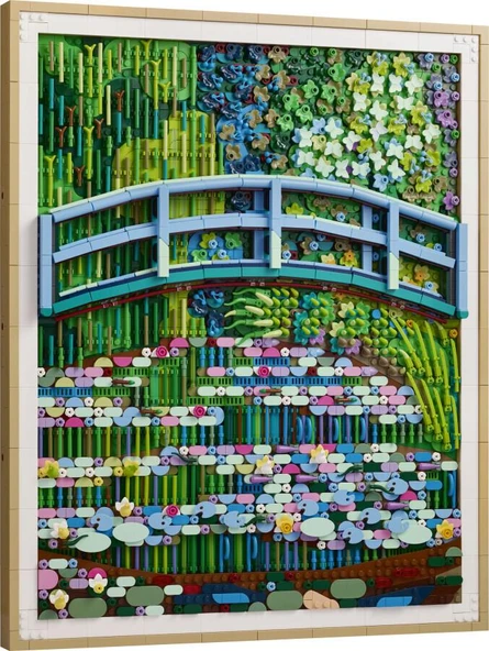 LEGO 31220 Art Claude Monet – Nilüfer Gölü Üzerinde Köprü ürün görseli 1