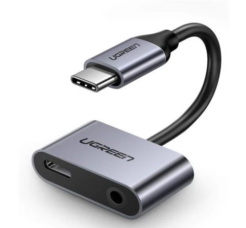 Ugreen Type-C 3.5mm Kulaklık ve Şarj Dönüştürücü-AMBALAJ HASARLI SIFIR ÜRÜN ürün görseli 1