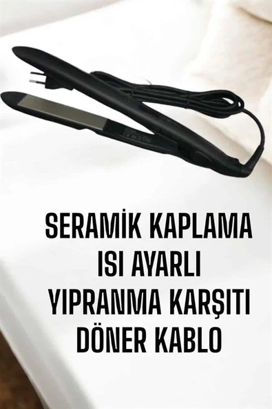 Saç Düzleştirici Yıpranma Karşıtı Keratin Bakımı Seramik Kaplama ürün görseli 1