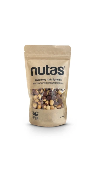 Nutas Kavrulmuş Tuzlu İç Fındık 250g ürün görseli 1