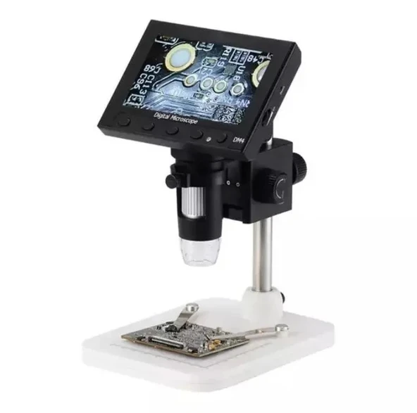 - 1000x 2.0mp Usb Dijital Elektronik Mikroskop 8 Lcd Ekran Vga Büyüteç Dm4-s ürün görseli 1