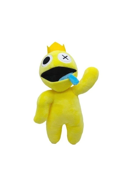 Rainbow Friends Sarı Sapka Ithal Peluş Oyuncak 30cm ürün görseli 1