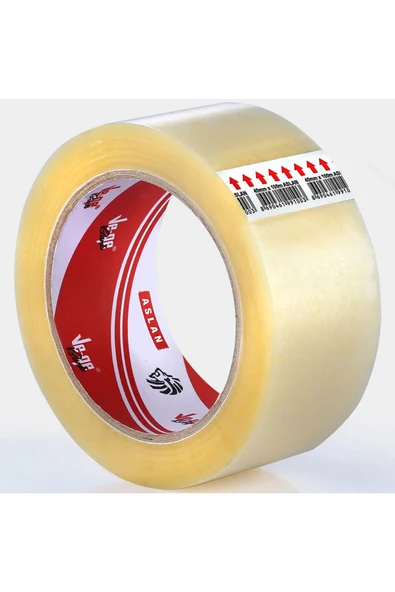 Vege Koli Bantı Aslan 45x100 Şeffaf 48 ADET 1 KOLİ ürün görseli 1