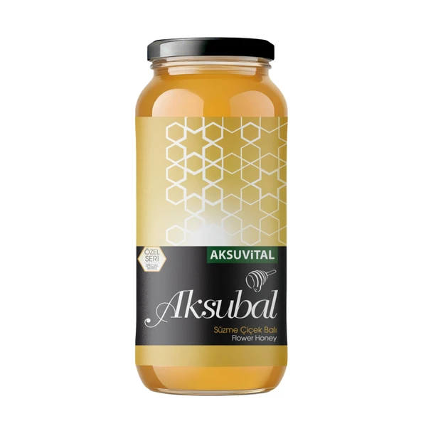 Aksu Vital Special Aksubal Özel Harman Süzme Çiçek Balı 645g ürün görseli 1