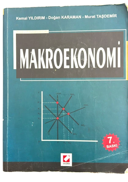 İkinci El Kullanılmış Makroekonomi - Kemal Yıldırım, Doğan Karaman,Murat Taşdemir (7. Baskı) ürün görseli 1