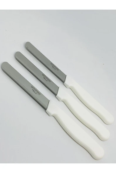 Micro Tırtıklı Doğrama Bıçağı Beyaz ürün görseli 1