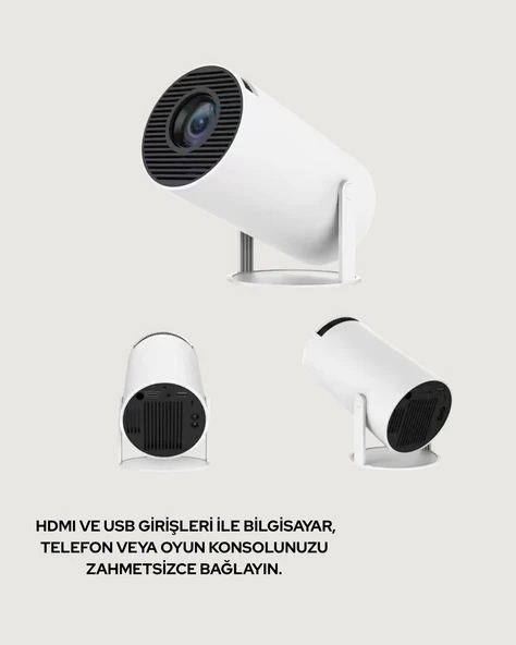 Kablosuz Bağlantılı Ultra Pro Projeksiyon - Resim 4