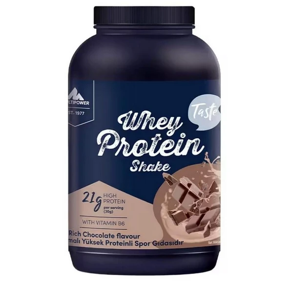 Multipower Whey Protein Shake 900 Çikolata ürün görseli 1