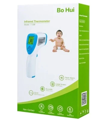 Bo Hui T-168 Dijital Temassız Ateş Ölçer ürün görseli 1