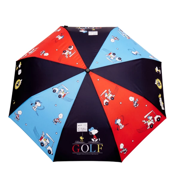 Original Duckhead Duck Kompakt Şemsiye Peanuts - Golf - Resim 5