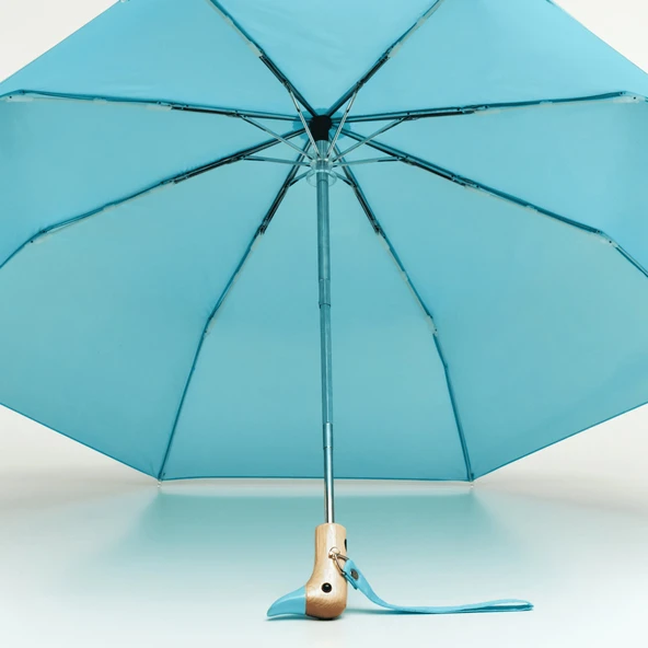 Original Duckhead Duck Kompakt Şemsiye Popsicle Blue - Resim 4