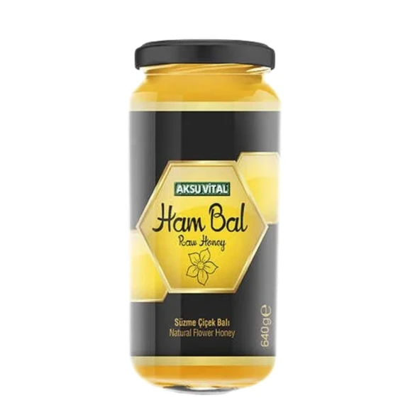 Aksu Vital Ham Süzme Çiçek Balı Doğal ve Saf Lezzet 640 gr ürün görseli 1